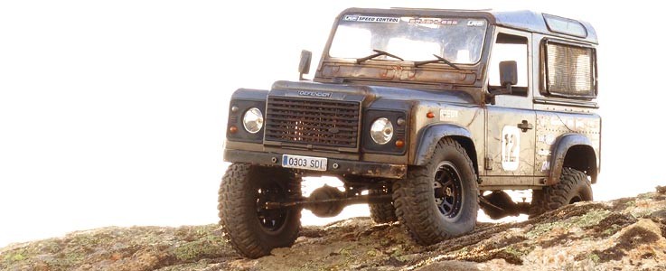 Defender using SDI axles and tyres